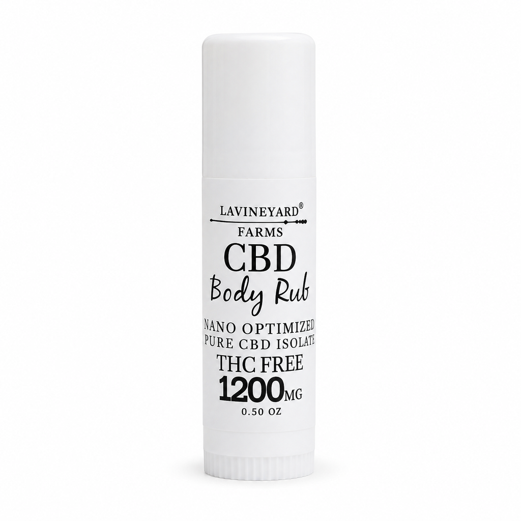 THC FREE Muscle Rub 0.50 OZ- Travel Size